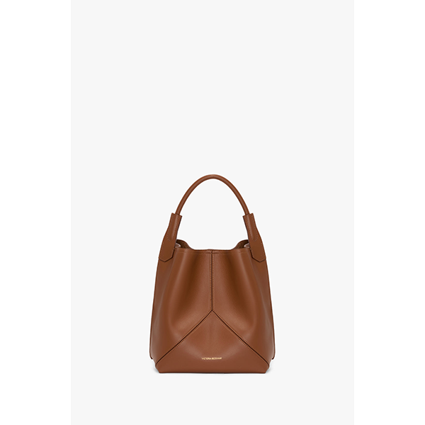 Victoria Bucket Dark Tan