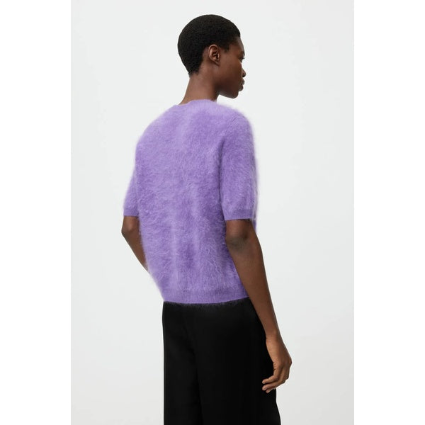 Brushed Short Sleeve Fresh Purple