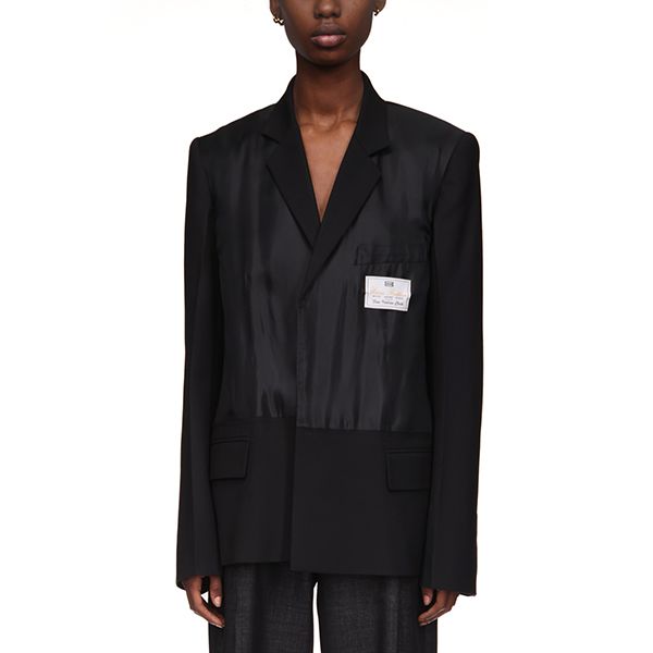 Fluid Detail Jacket Black