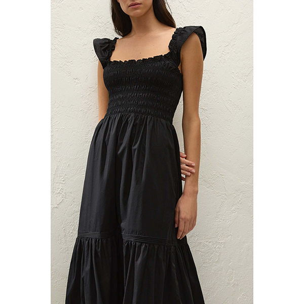 Valentina Maxi Dress Black