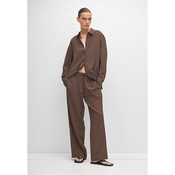 Drawstring Trouser Polka Dot