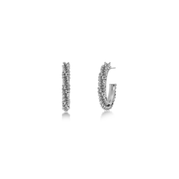 Tinsel Creoles S Steel