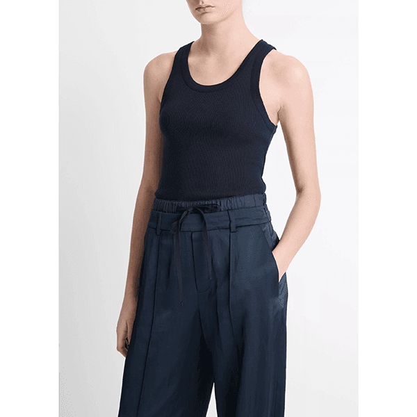 Modal Scoop Nk Tank Coastal