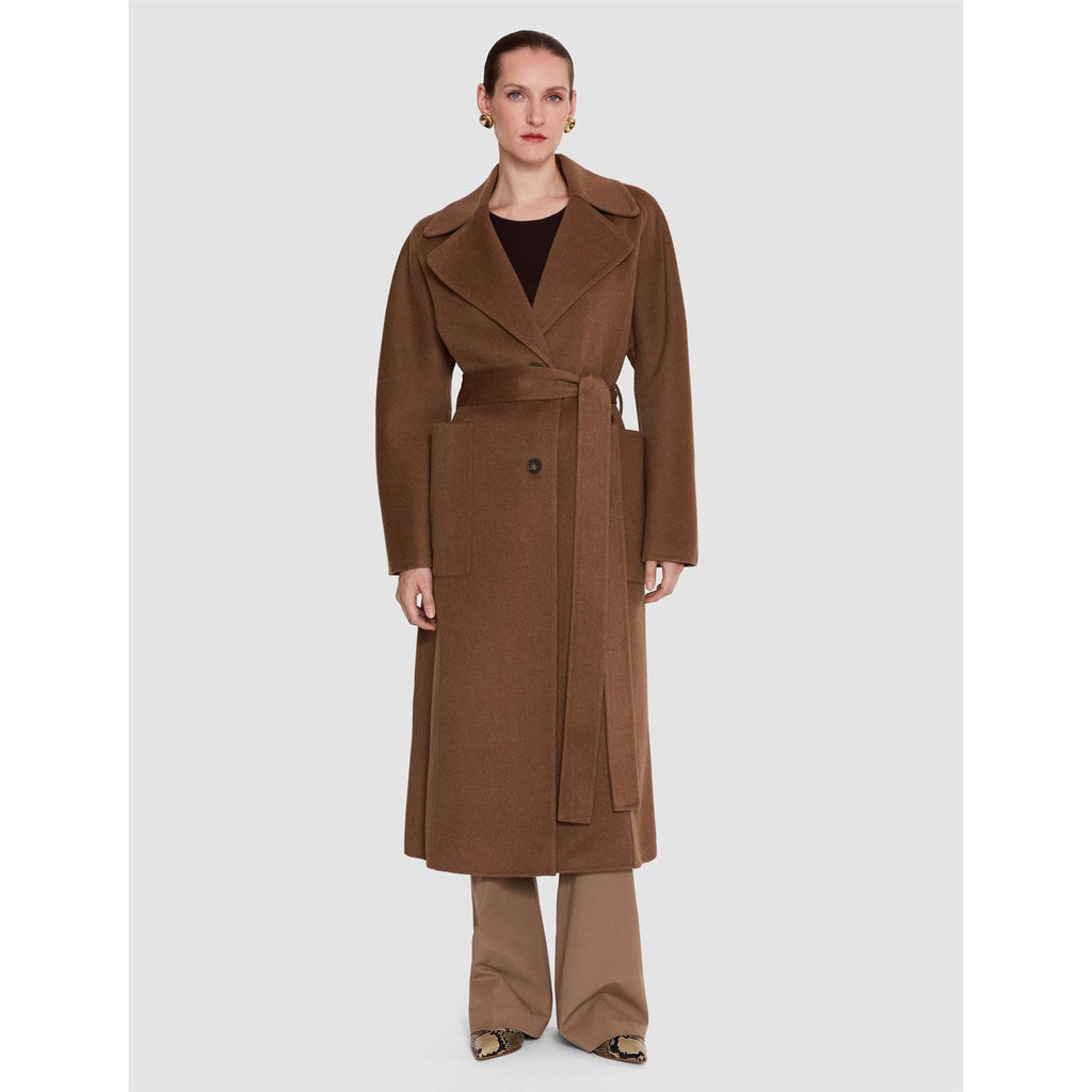 Spencer Double Face Cashmere Coat Taupe