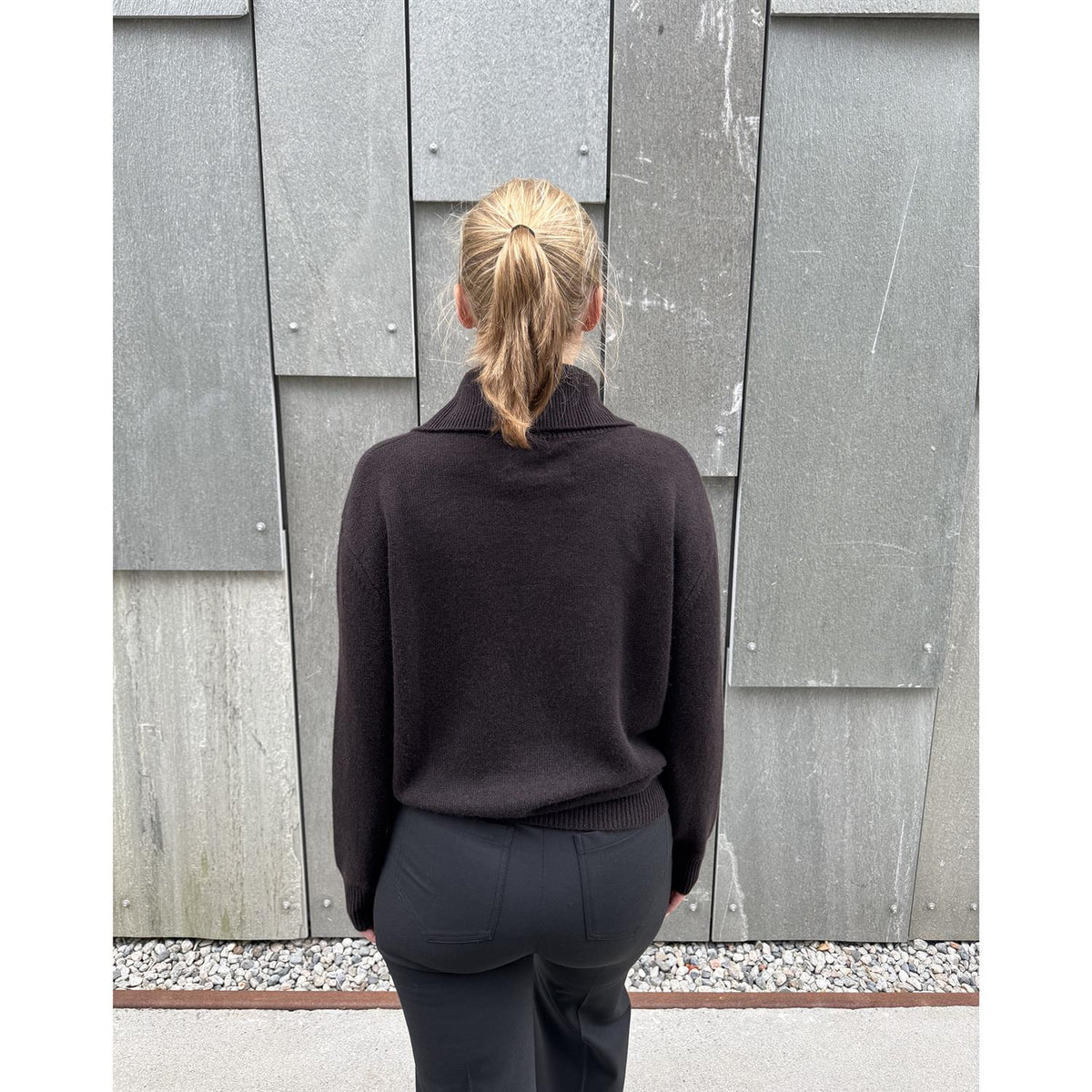 Denie Cardigan Dark Oak