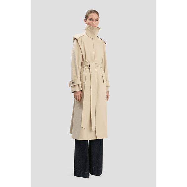 Philippa Trench Coat Beige