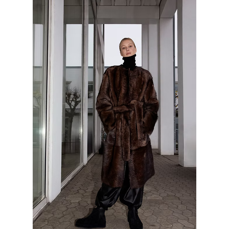 Utzon Chikara Coat Hand Painted Minki