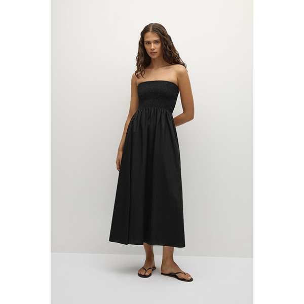 Jamie Midi Dress Black