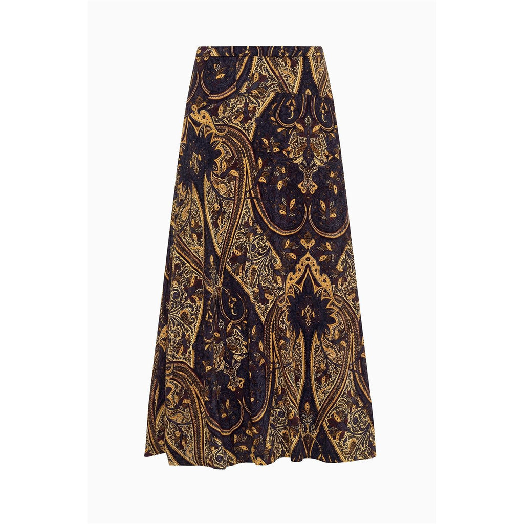 Paola Jersey Skirt Twilight Paisley