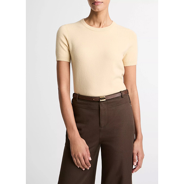 Relaxed S/S Crew Chamomile