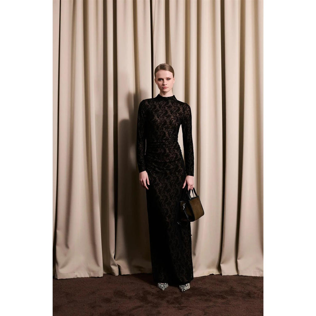 Eclipse Dress Sheer Black