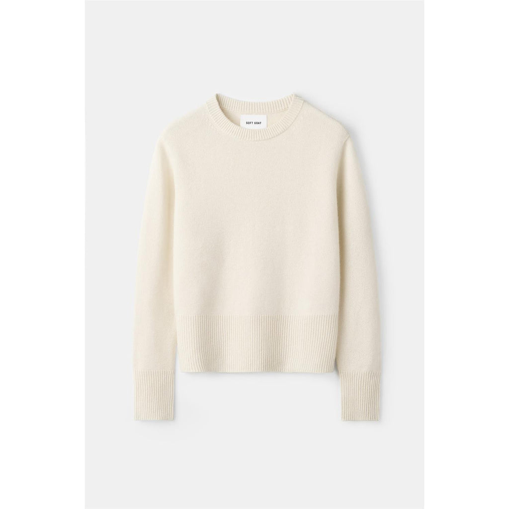 Classic Crewneck Feather White
