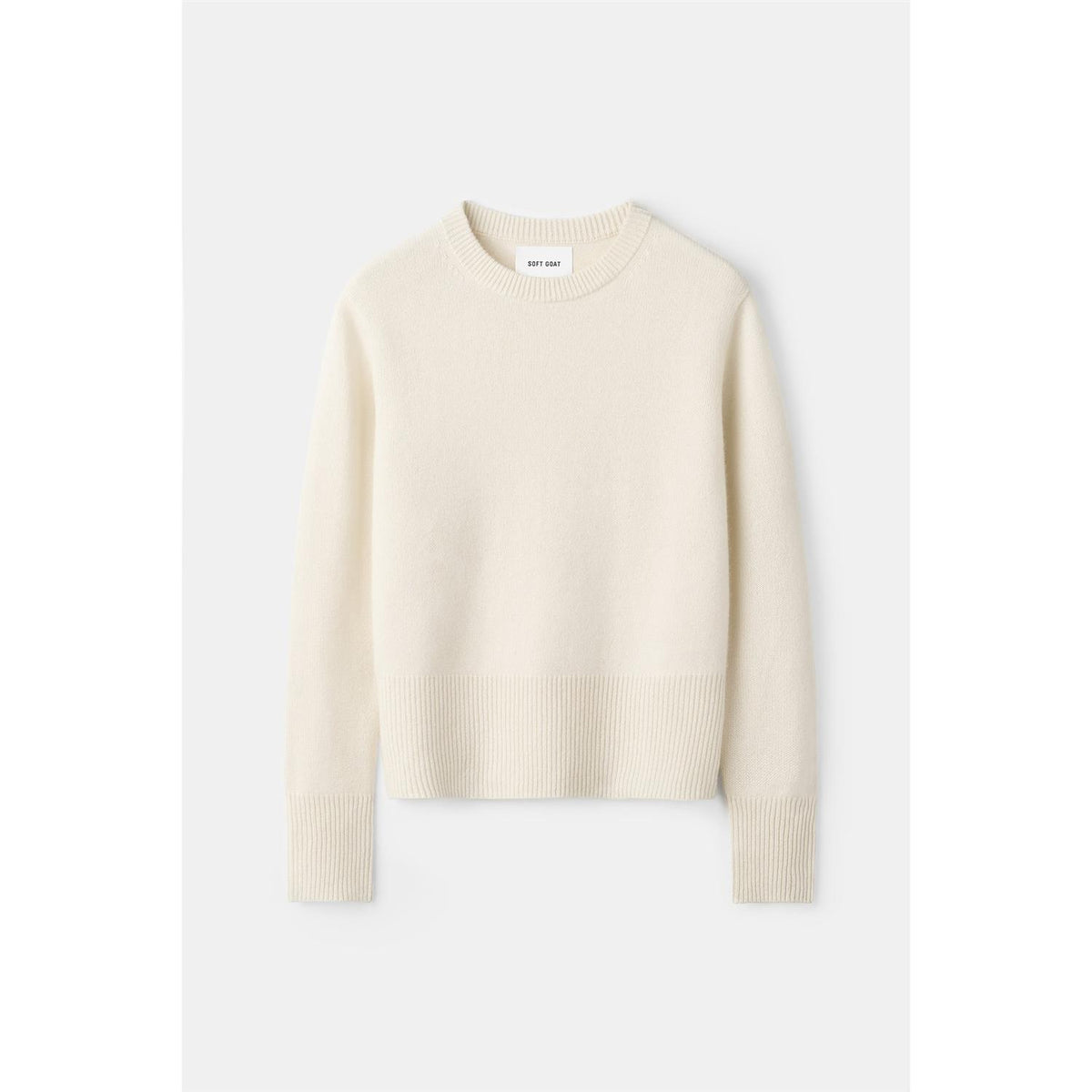 Classic Crewneck Feather White