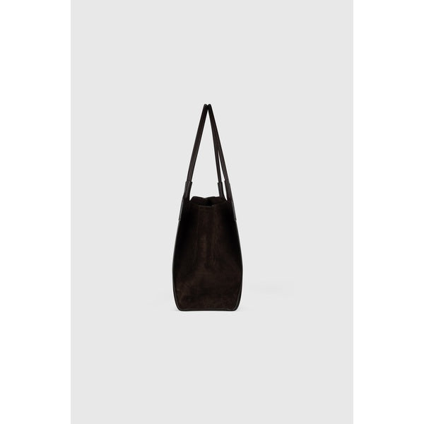 Victoria Tote Suede Coffee Liqueur
