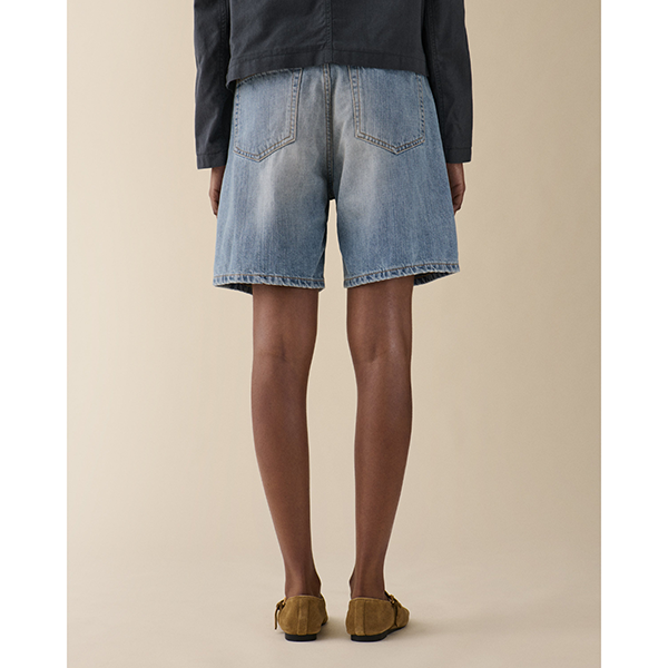 Belem Shorts Light Blue Righe