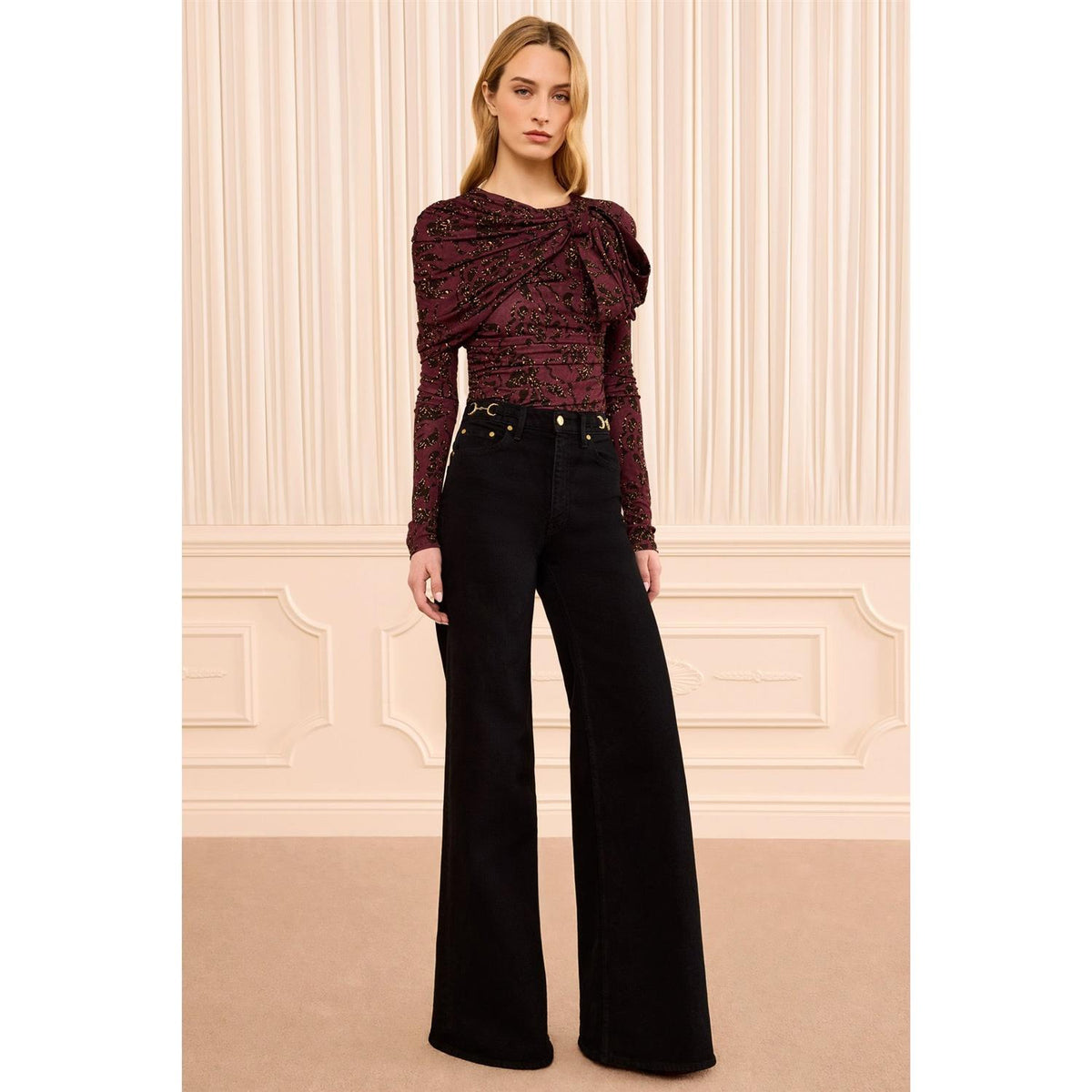 The Stretch Valory Flare Jean Noir