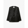 Shiny Slim Blazer Black