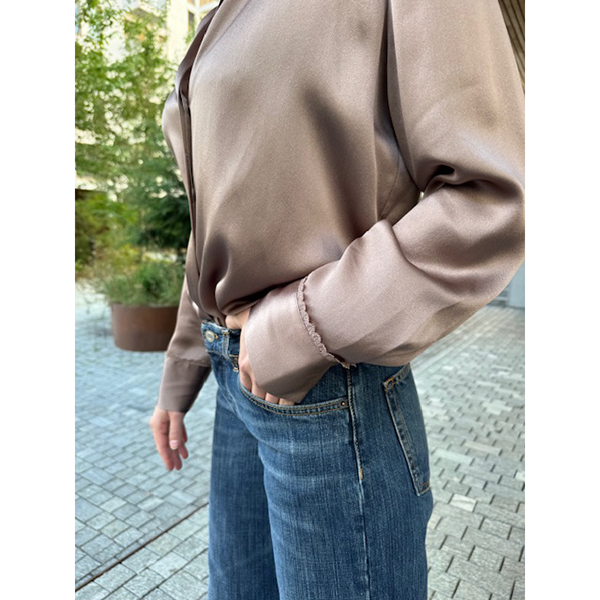 Kyoto Jeans Dark Blue Righe