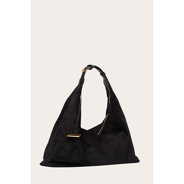 Pillow Hobo Suede Black
