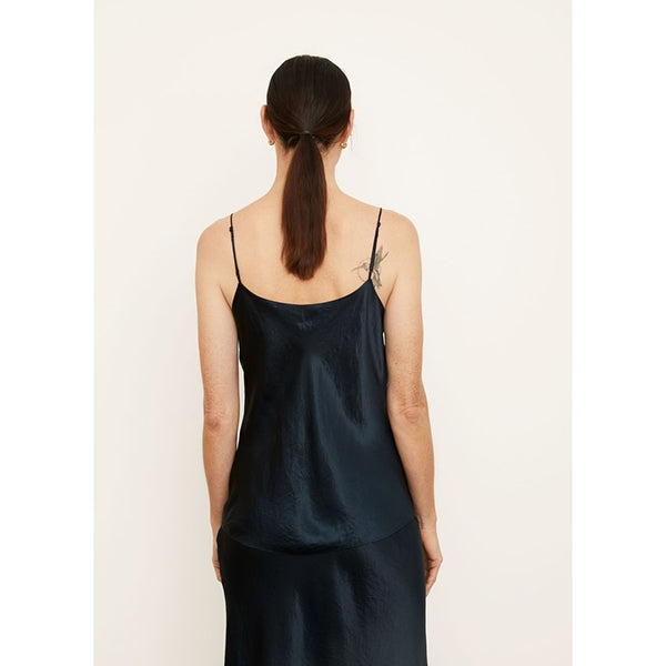 SATIN CAMI Coastal Blue