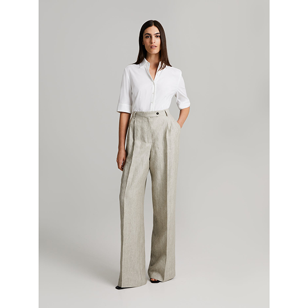 Leyla 3 Shirt White