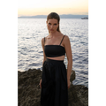 Rosina Crop Top Black