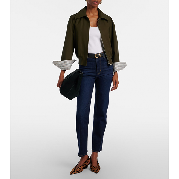 Le Sleek Straight Jeans Rinse