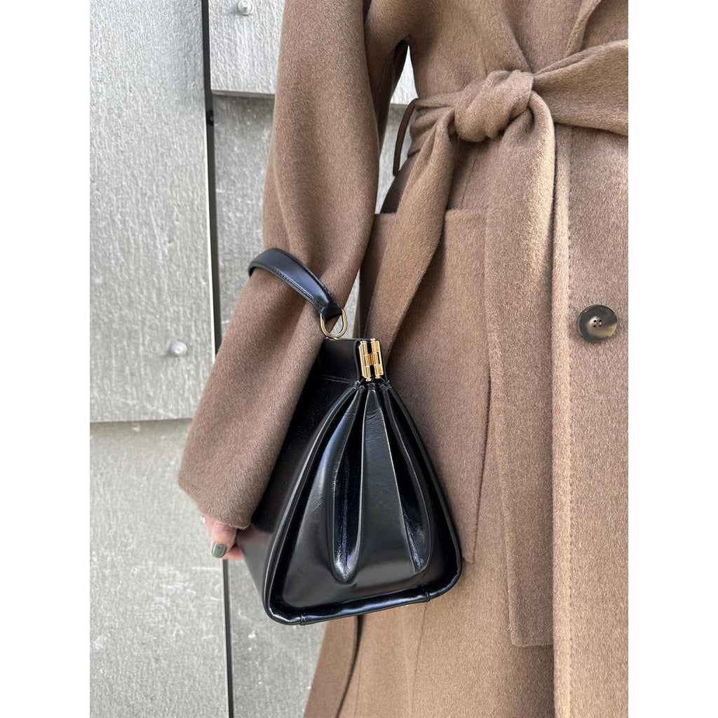 Spencer Double Face Cashmere Coat Taupe