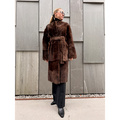 Utzon Chikara Coat Hand Painted Minki