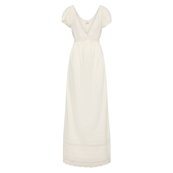 Elodia Maxi Dress Mila Lace Ivory