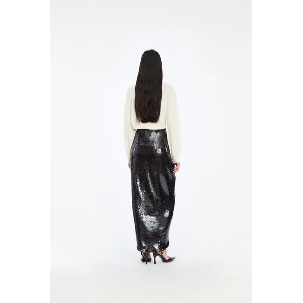 Sequins Knot Skirt Molé