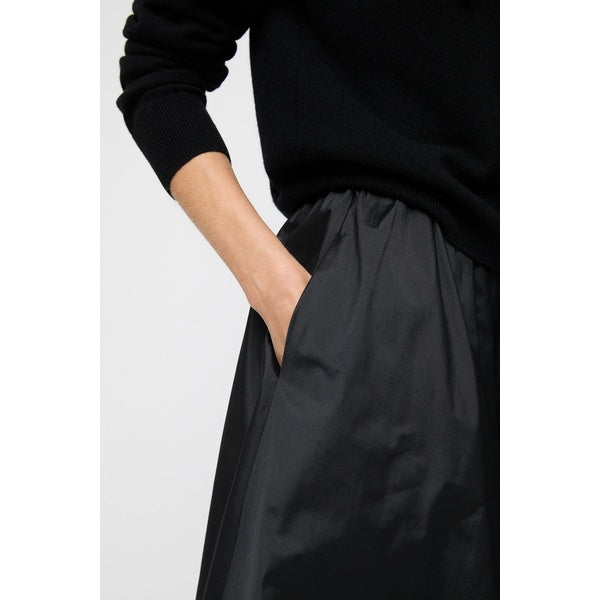 Classic Wool Cardigan Jet Black