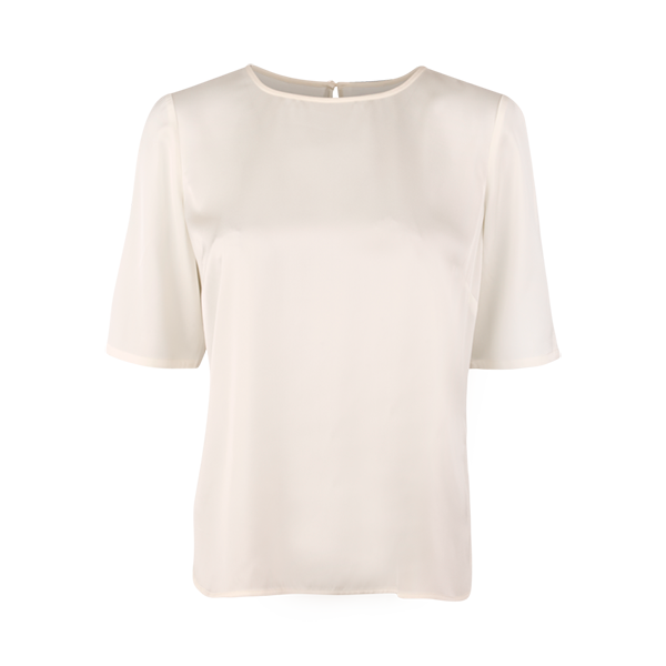Sanne Short Sleeve Blouse Offwhite