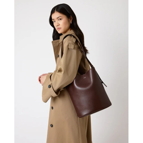 The Norma Tote Sepia Brown