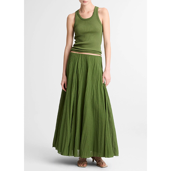 Modal Scoop Nk Tank Herb