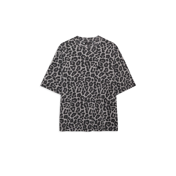 Cohen Tee Grey Leopard