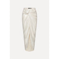 Sequins Knot Skirt Egret