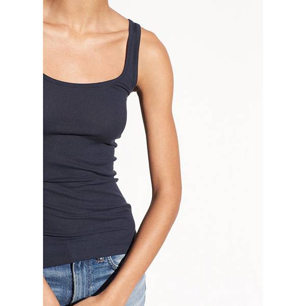 Scoop Neck Tank Coastal Blue
