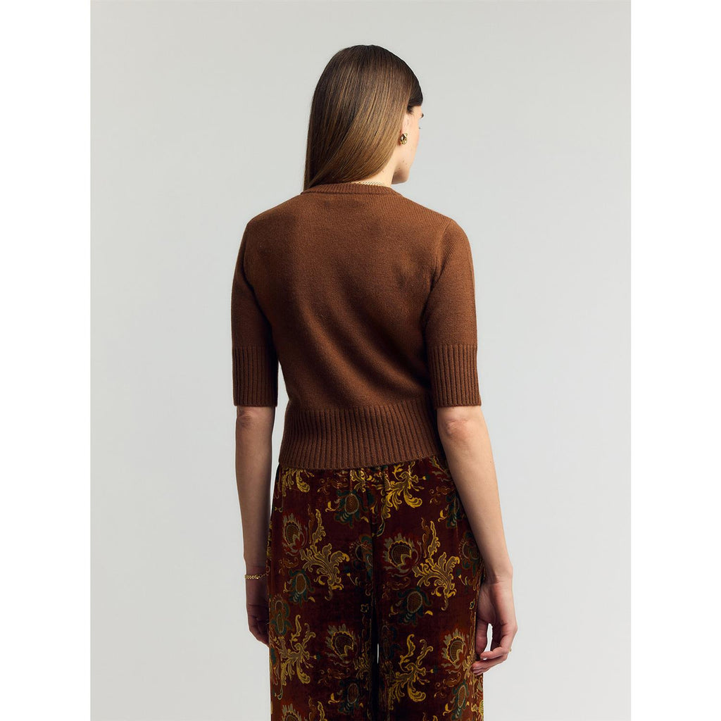 Ever Cashmere Knit Cognac