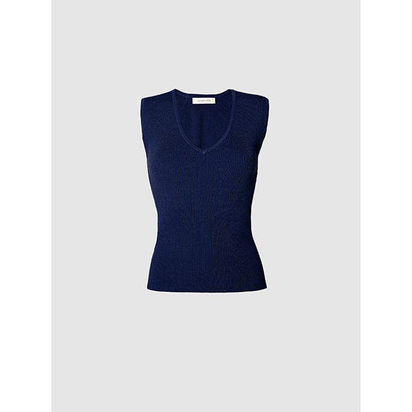 Bibbi Top Navy Blue