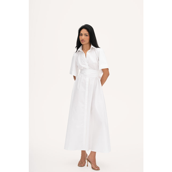 Lyra Dress White