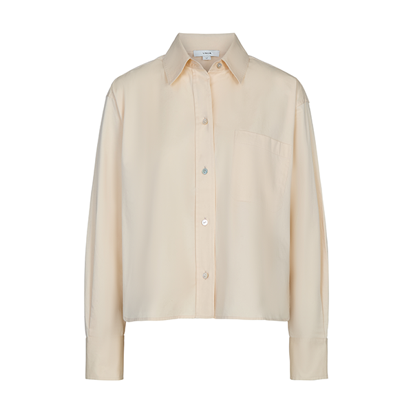 Cropped Shirt Ecru