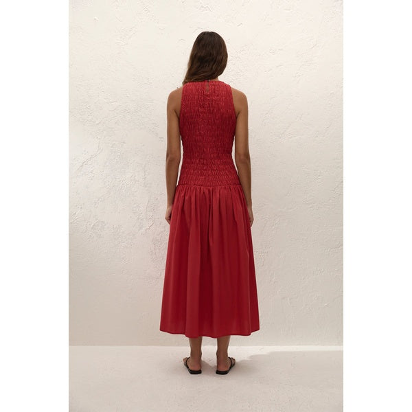 Sanchia Midi Dress Chilli