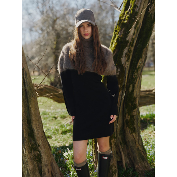 Melina Merino Dress Black