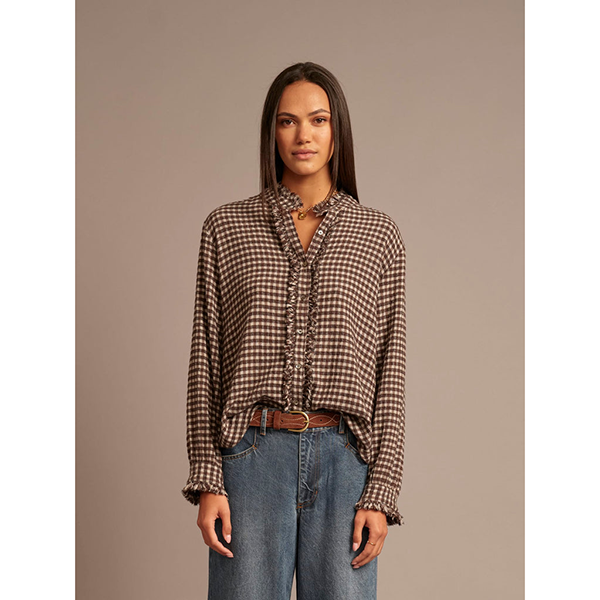 Amelie Shirt Walnut Brown