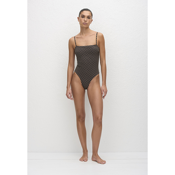 Petit Square Maillot Polka Dot