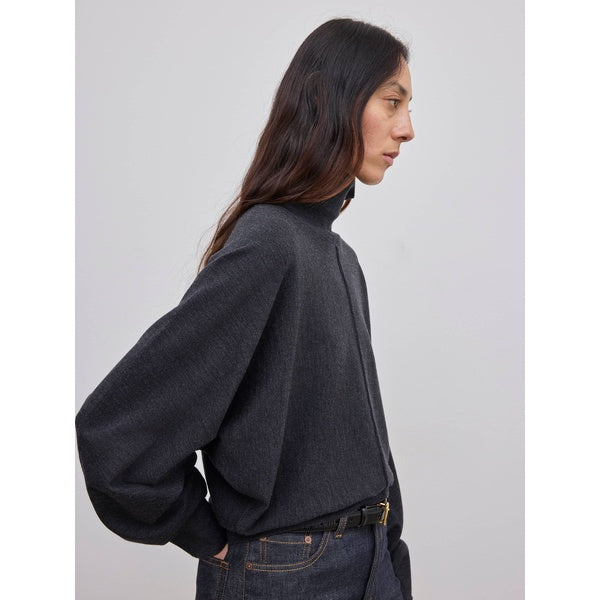Merino Turtleneck Antracite grey
