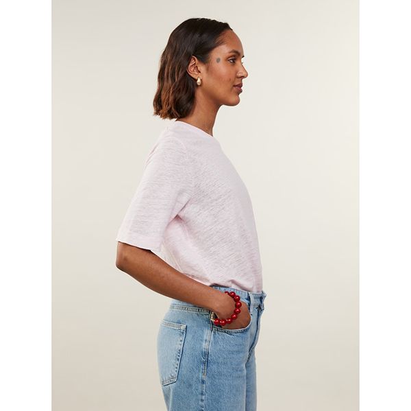 Helmi Jersey Top Light Pink