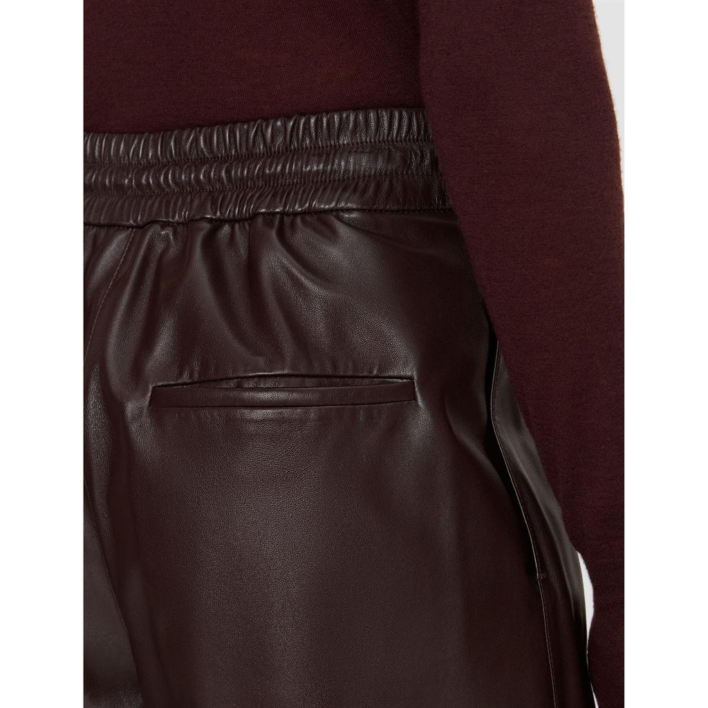 Nat Leather Pant Espresso