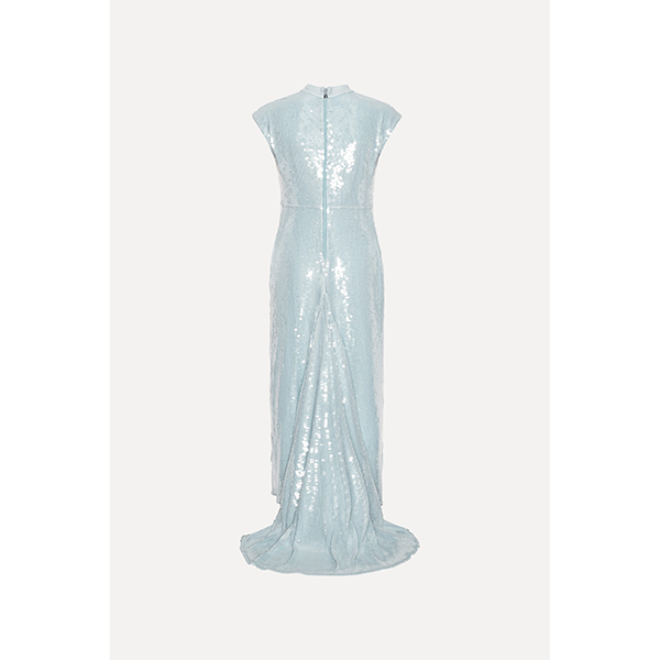 Sequins Cap Sleeve Dress Plein Air